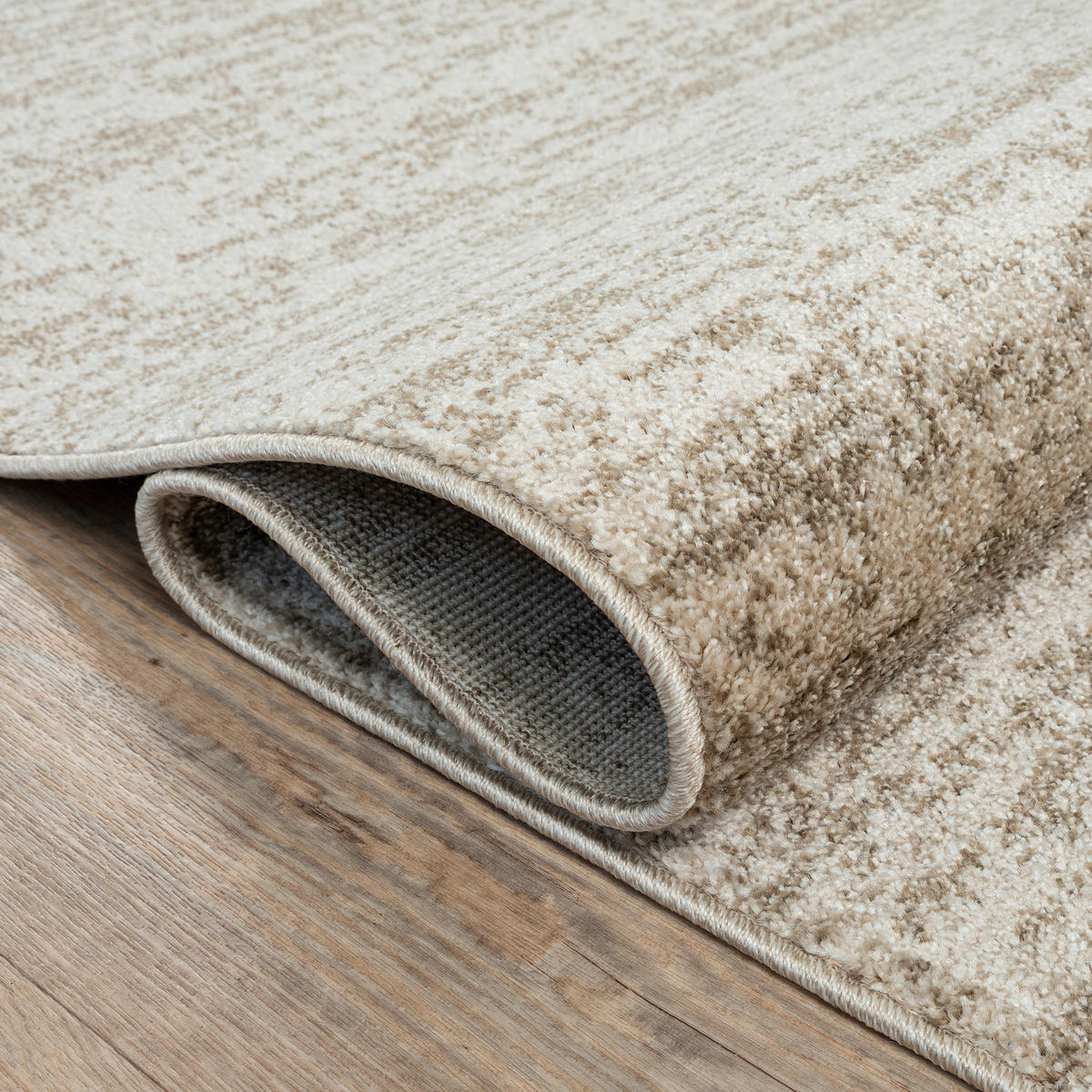 Sanat Kurzflorteppich OSLO beige B/L: ca. 160x230 cm OSLO - beige (160,00/230,00cm) - Sanat