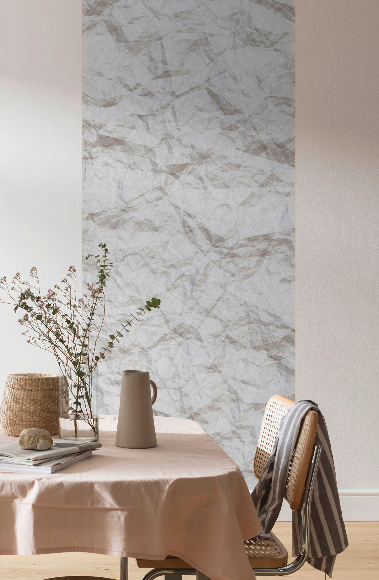 Komar Fototapete Crumpled Panel B/L: ca. 100x250 cm Crumpled Panel - (100,00/250,00cm) - Komar