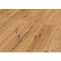 Click-Vinylboden Risseiche ca. 2,618 m² im Paket  B/L: ca. 24,6x129 cm pro Paket Risseiche ca. 2,618 m² im Paket - braun (24,60/129,00cm)
