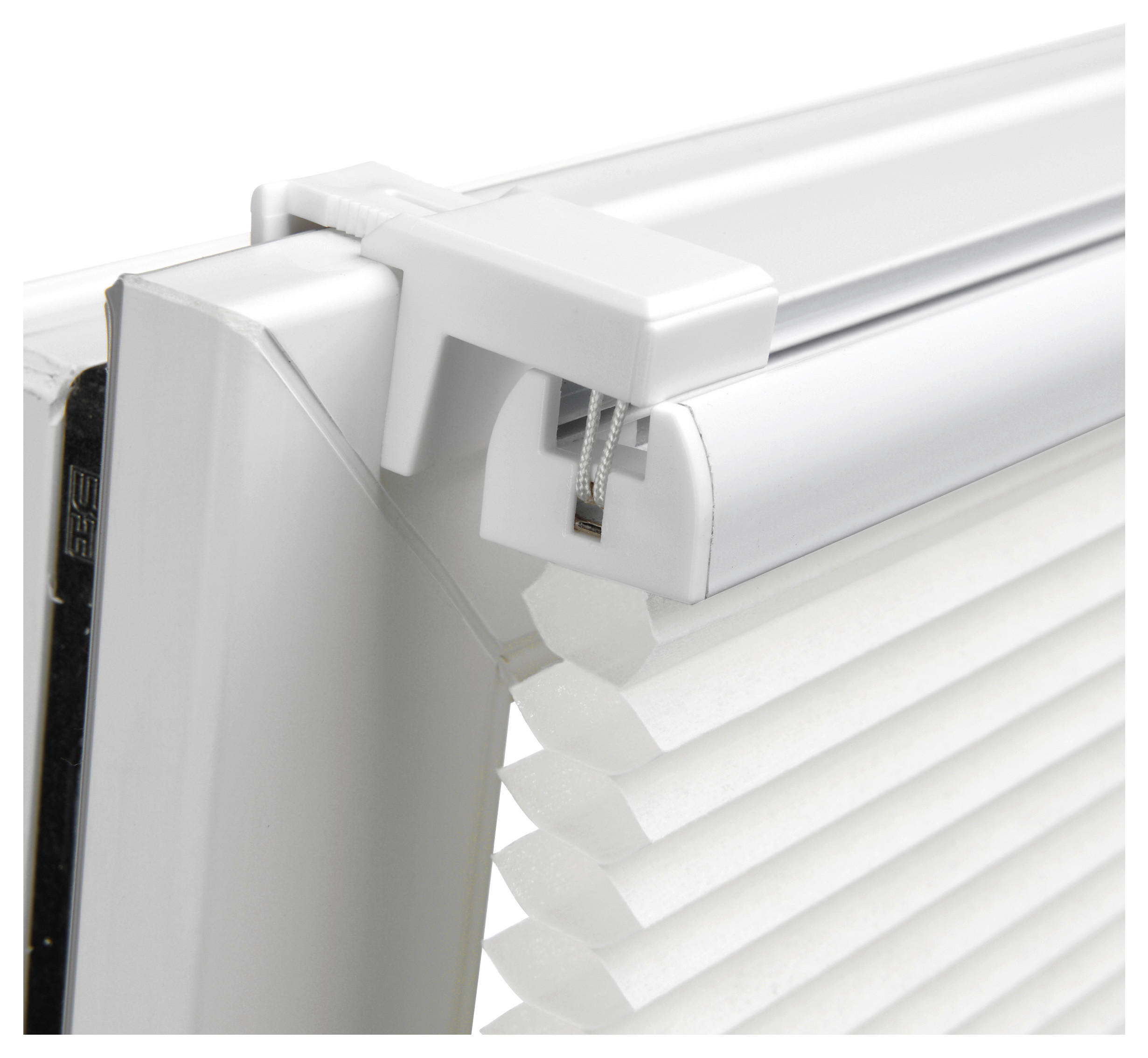 Thumbnail - Boviva Waben-Plissee Verdunklungsqualität weiß B/L: ca. 80x130 cm