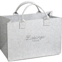 Kesper Tasche Filz grau Polyester B/H/L: ca. 25x34x50 cm Tasche_Filz - grau (50,00/25,00/34,00cm) - Kesper
