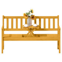 Outsunny Gartenbank Gartenbank - taupe (149,00/56,50/89,00cm) - Outsunny