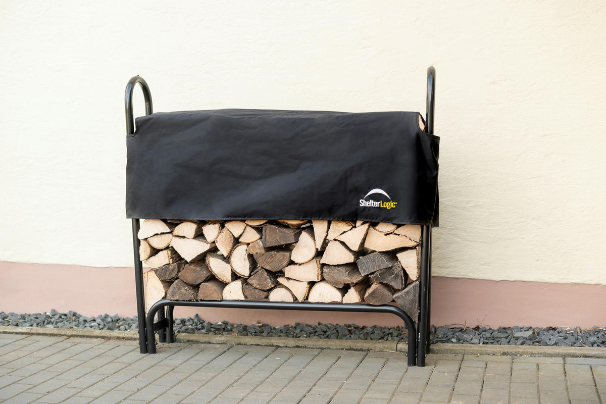 ShelterLogic Kaminholzregal schwarz Kaminholzregal - schwarz - ShelterLogic