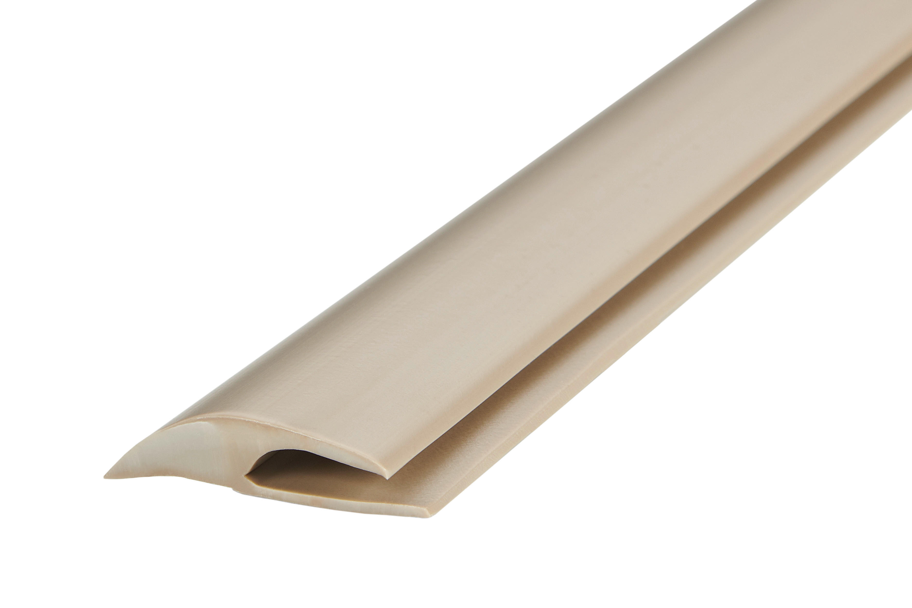 Einschubprofil beige B/L: ca. 3,2x100 cm pro Stück Einschubprofil 32x1000 Weich-PVC es - beige (3,20/100,00cm)
