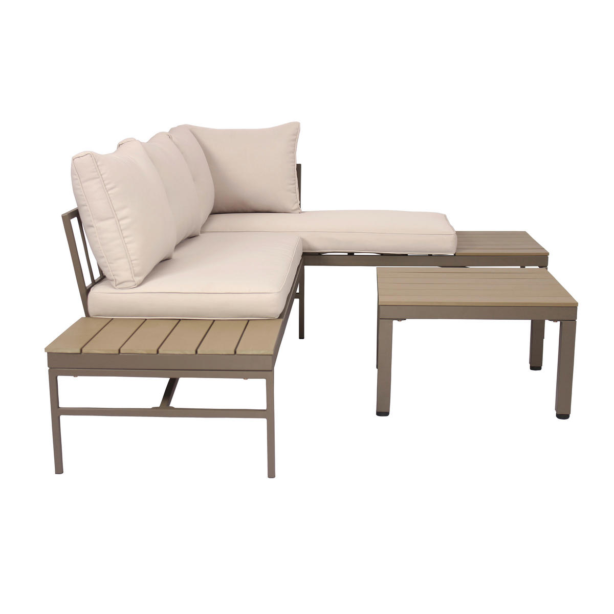 Gartensitzgruppe Nina natur Polyester Nina - natur