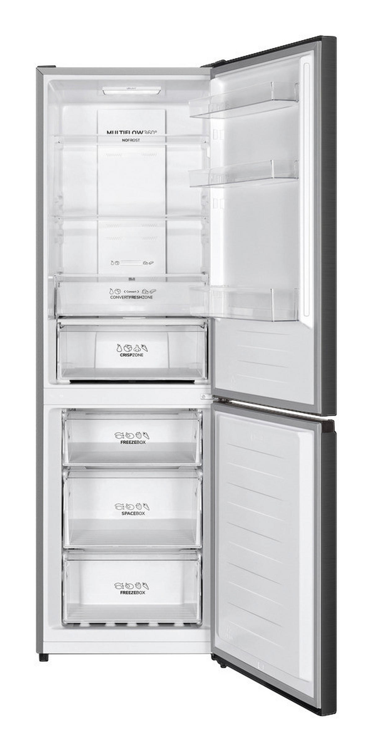 Gorenje Kühl-/Gefrierkombination NRK619CABXL4 schwarz B/H/T: ca. 59,5x186x59 cm Kühl-Gefrierkombi NRK619CABXL4 - schwarz (59,50/186,00/59,00cm) - Gorenje
