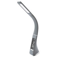 POCOline Schreibtischleuchte Elegance grau Kunststoff H: ca. 49 cm Elegance - grau (49,00cm) - POCOline