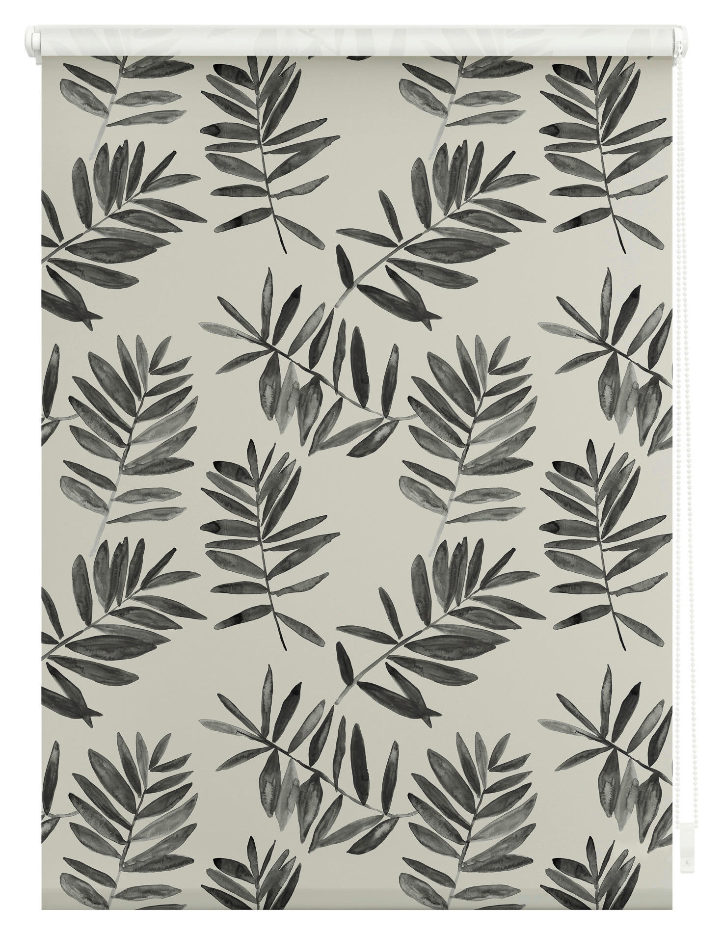 Thumbnail - LICHTBLICK Verdunkelungsrollo Black Watercolor schwarz B/L: ca. 80x150 cm