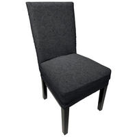Stuhlhusse Stuhlhusse_Jacquard_Wirbel 40x45x65 - anthrazit (45,00/40,00/65,00cm)