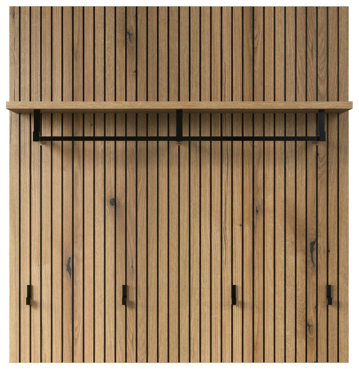 Garderobenpaneel Pure Bliss Eiche Evoke Oak Nachbildung B/H/T: ca. 80x84x28 cm Pure Bliss - Eiche (80,00/84,00/28,00cm)