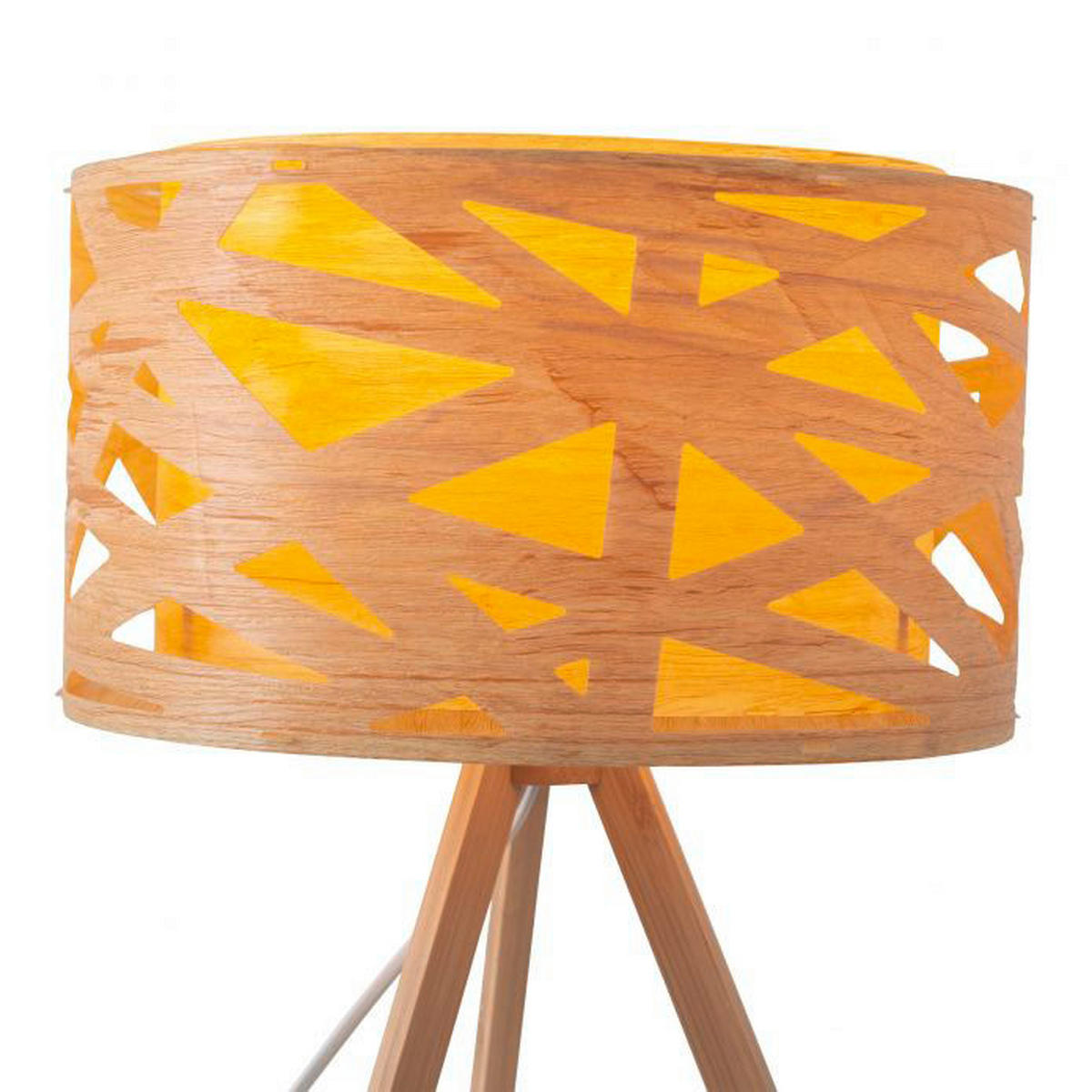 Näve Leuchten Tischleuchte NV3184027 natur Bambus H/D: ca. 55x33 cm E14 1 Brennstellen Finja - natur (33,00/55,00cm) - Näve Leuchten