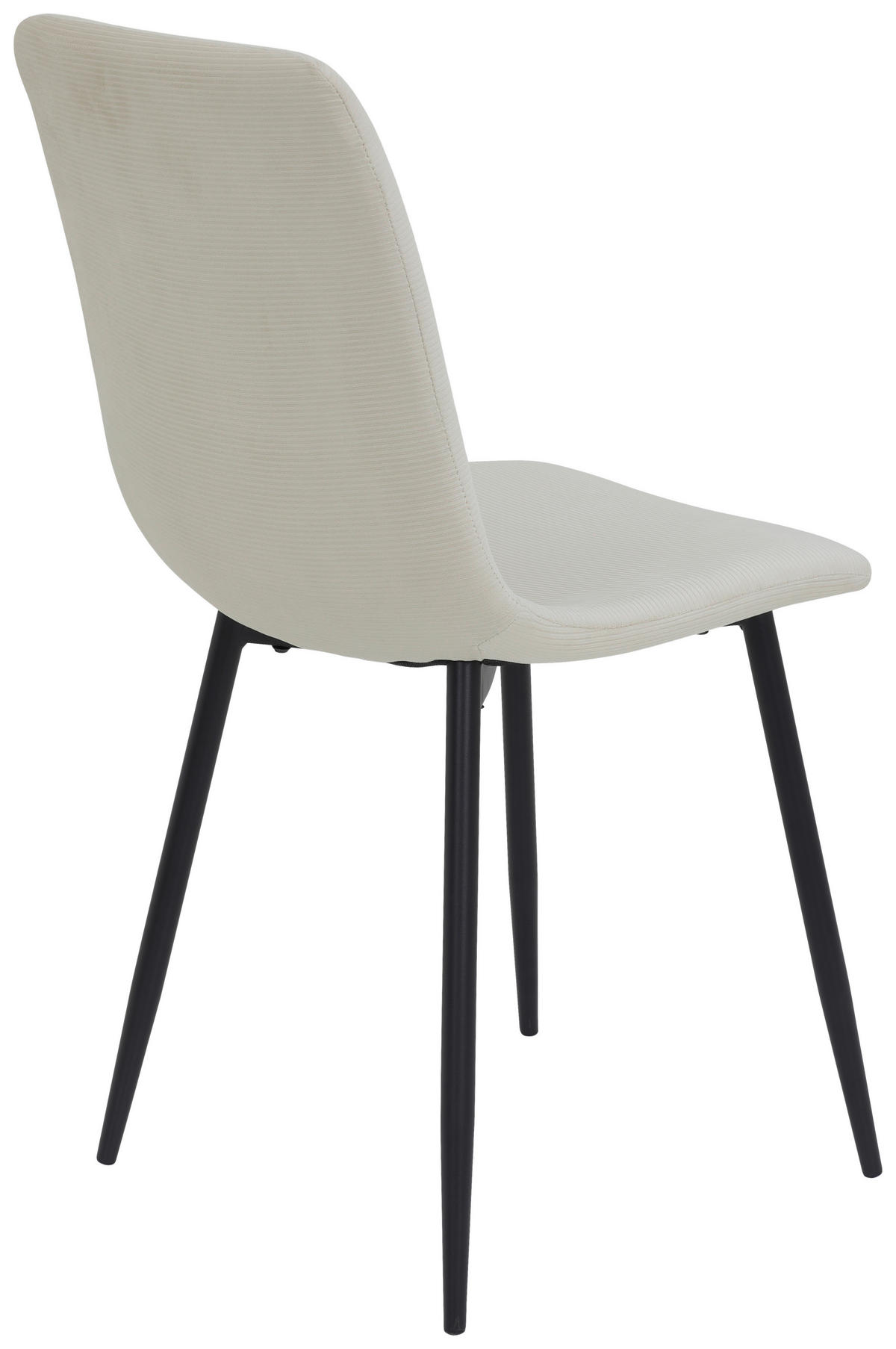 Stuhl Leipzig, 4er-Set beige Microfaser B/H/T: ca. 44x92x54 cm Leipzig, 4er-Set - beige (44,00/92,00/54,00cm) - Hela