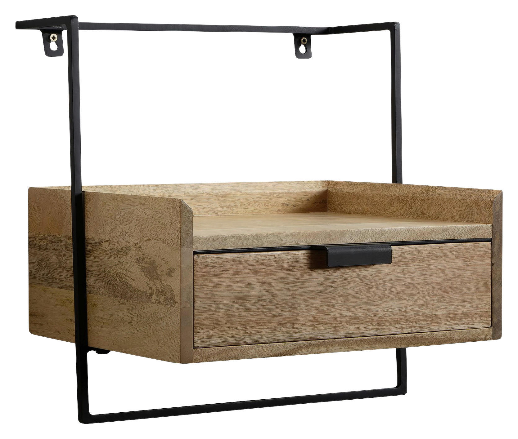 Nachtkonsole natur B/H/T: ca. 44x45x35 cm Nachtkonsole - natur (44,00/45,00/35,00cm) - Wohnling