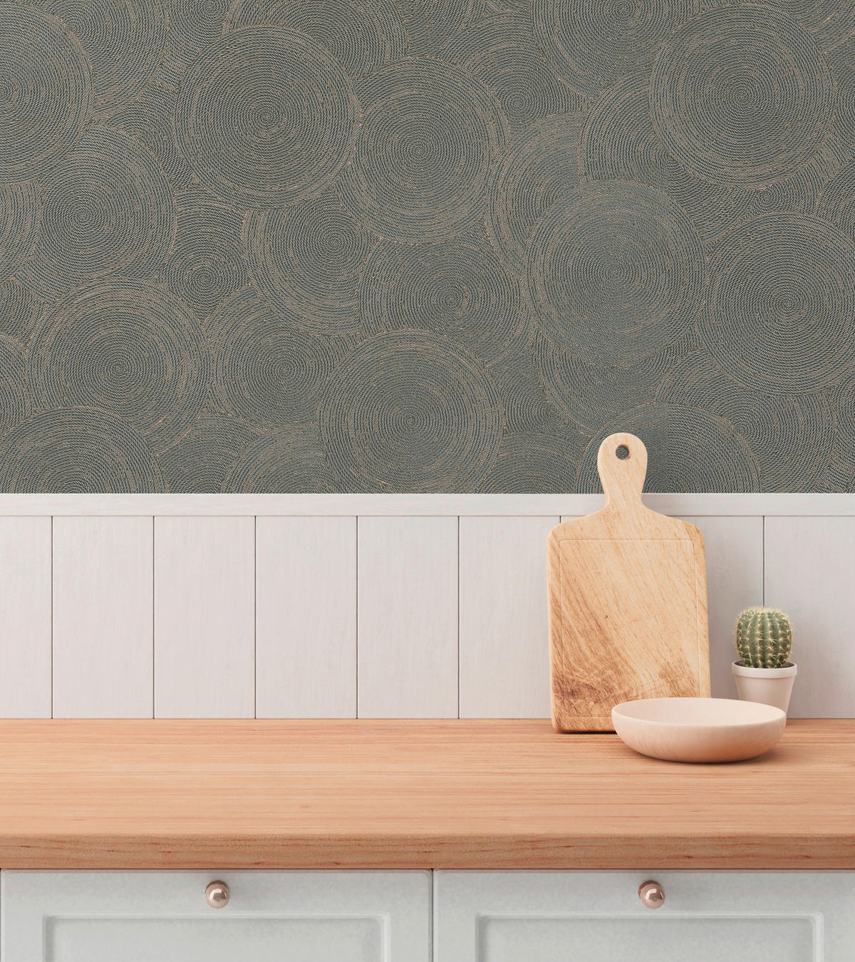 A.S.Création Vliestapete grau braun B/H/D: ca. 53x1005x8,8 cm Vliestapete - braun/grau (8,80/1005,00cm) - A.S.Creation