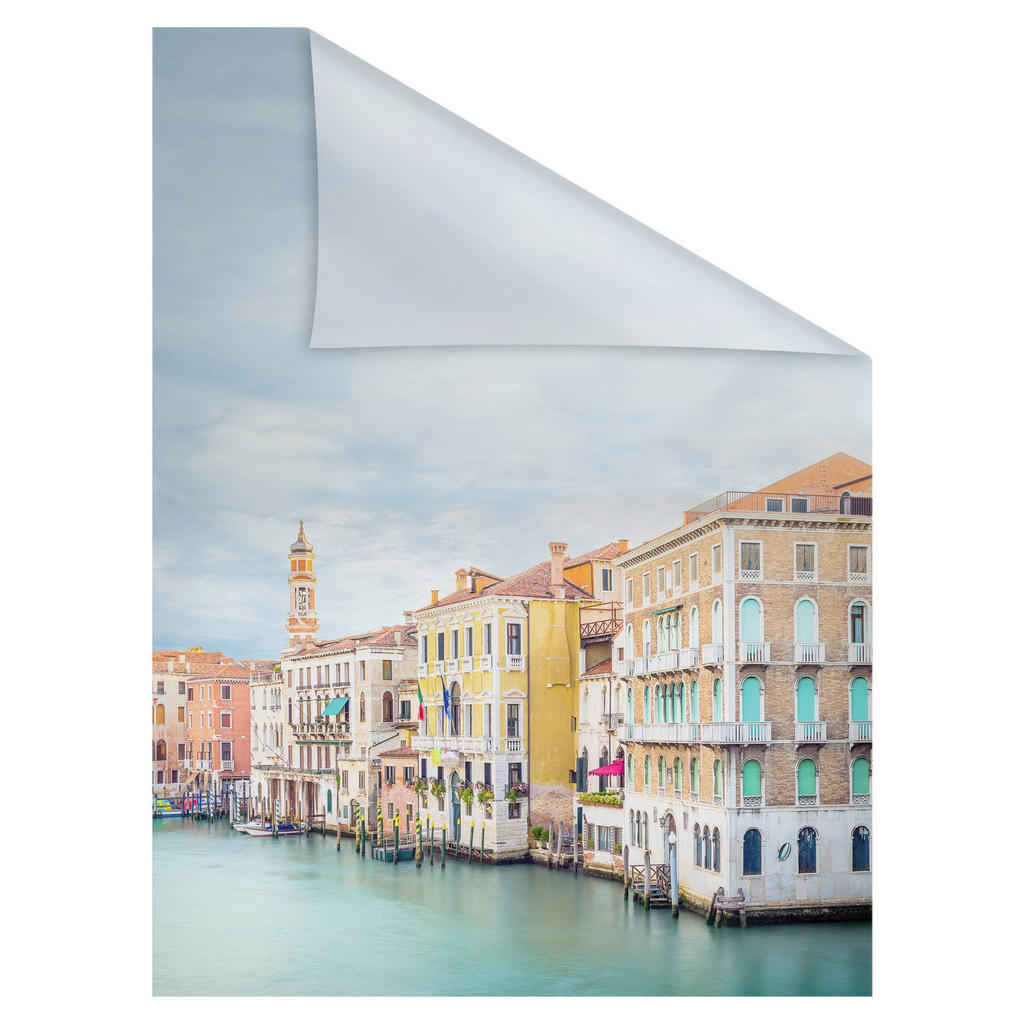 Thumbnail - LICHTBLICK Fensterfolie Venedig Städte Venedig bunt B/L: ca. 100x180 cm