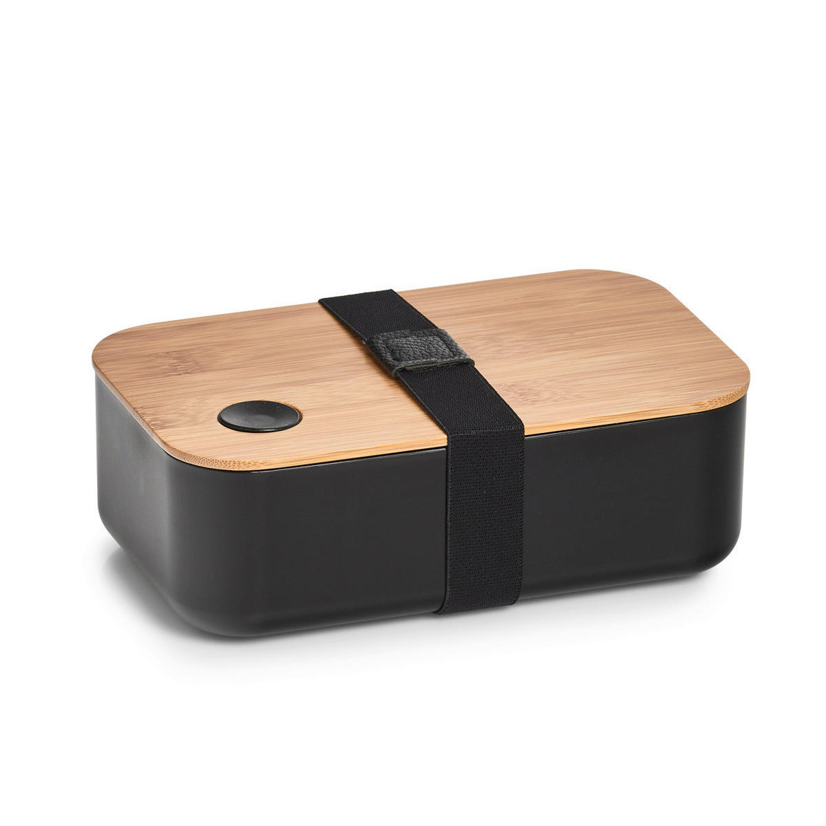 Zeller Lunch-Box schwarz Lunch-Box - schwarz (19,00/12,00/7,00cm) - Zeller