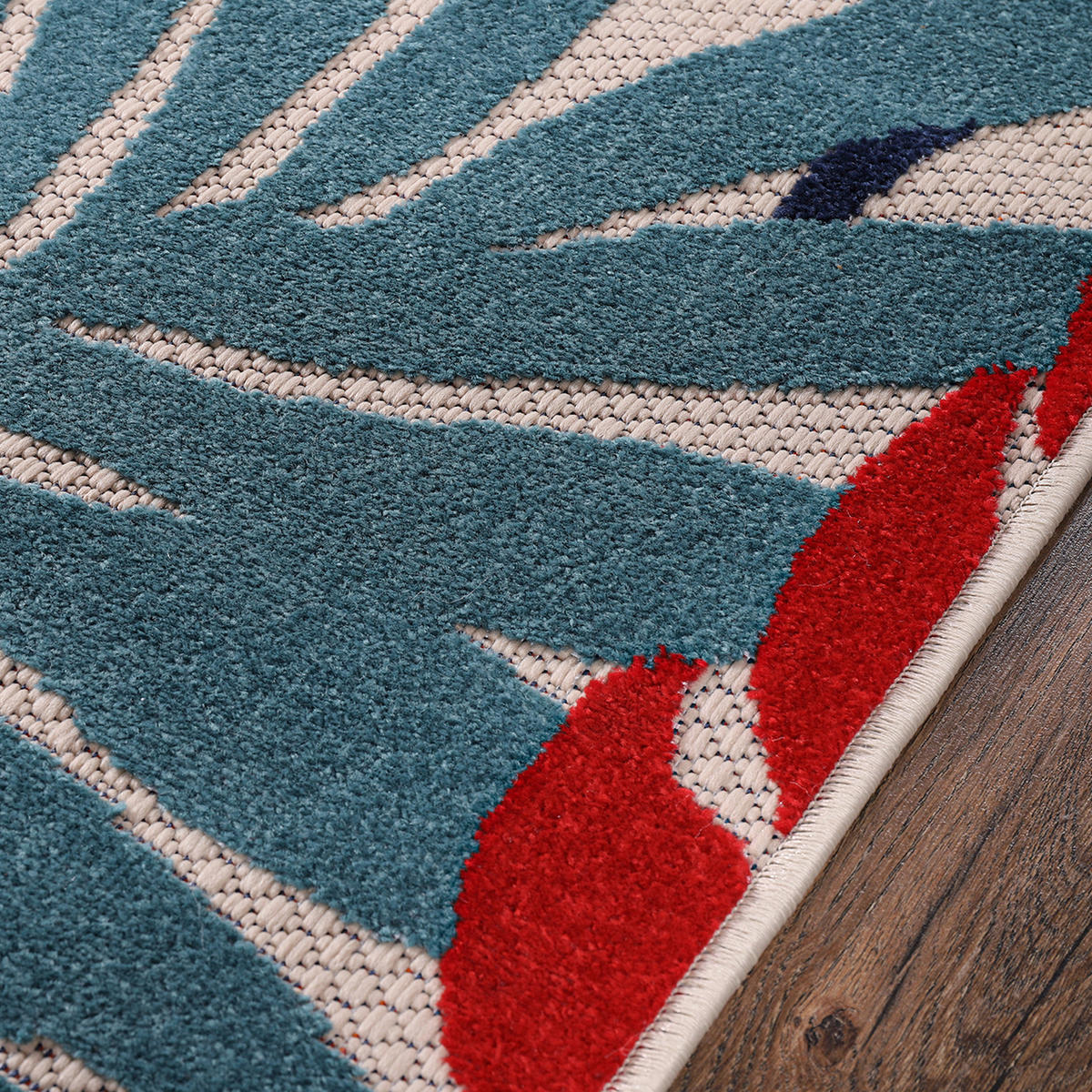 Sanat Outdoorteppich FLORAL bunt B/L: ca. 160x230 cm FLORAL - bunt (160,00/230,00cm) - Sanat