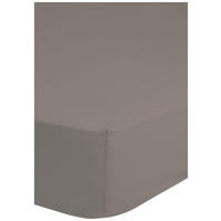 Baumwoll Spannbetttuch Satin Spannbetttuch-Satin 100x200cm - ecru (100,00/200,00cm) - HIP