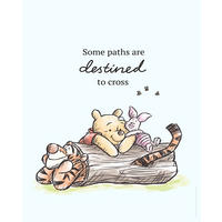 Komar Poster Winnie Pooh Path Disney B/L: ca. 40x50 cm Winnie Pooh Path - (40,00/50,00cm) - Komar