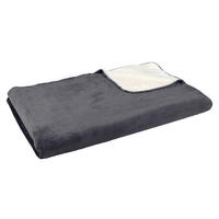 Wohndecke Wohndecke_Sherpa 150x200cm anthr. - anthrazit (150,00/200,00cm)