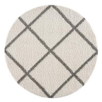 Sanat Hochflorteppich MADRID creme D: ca. 200 cm MADRID - creme (200,00cm) - Sanat