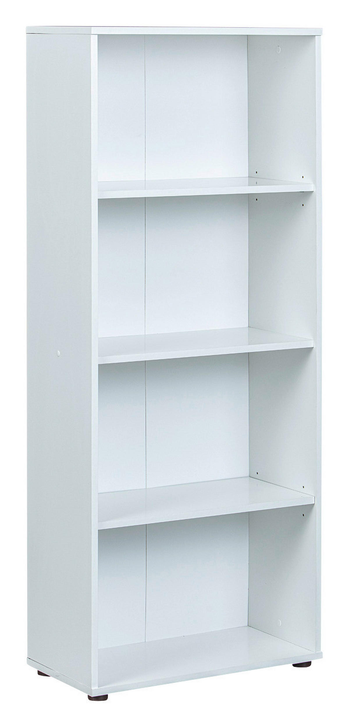 Regal Arco 3 weiß B/H/T: ca. 60x145x30 cm Arco 3 - weiß (60,00/145,00/30,00cm) - Inter Link