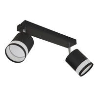 GLOBO Strahler Lucero - schwarz/Opal (30,00/8,20/18,50cm) - GLOBO