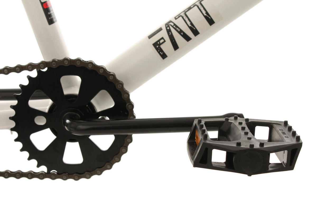 KS-Cycling BMX Fatt 602B 20 Zoll Rahmenhöhe 28 cm 1 Gänge weiß weiß ca. 20 Zoll Fatt - weiß - KS-Cycling