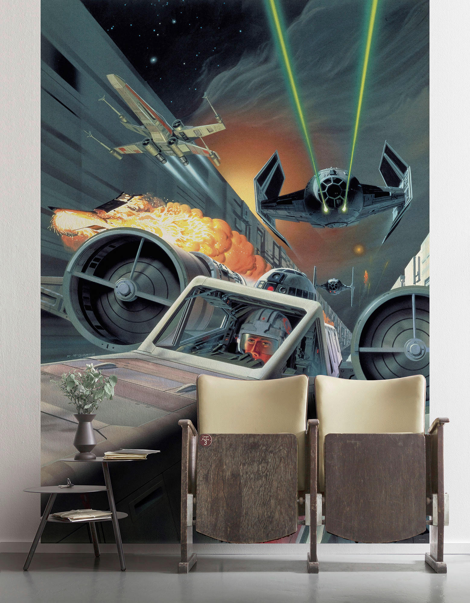 Komar Fototapete Star Wars Death Star Trench Run Online Bei POCO Kaufen