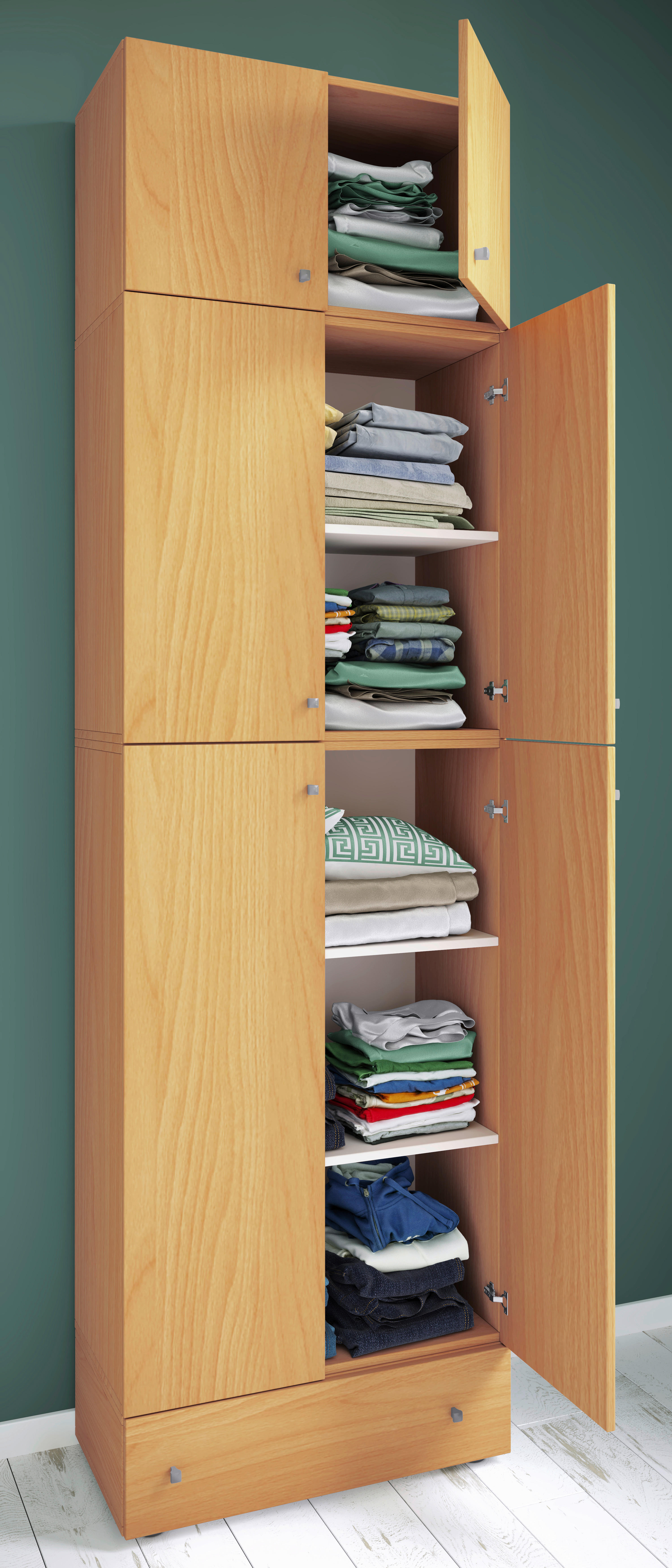 Kleiderschrank Lona buche Lona - buche - VCM Möbel