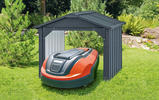 tepro Mähroboter-Garage anthrazit B/H/T: ca. 77,5x48x82,9 cm Mähroboter-Garage - anthrazit (77,50/48,00/82,90cm)