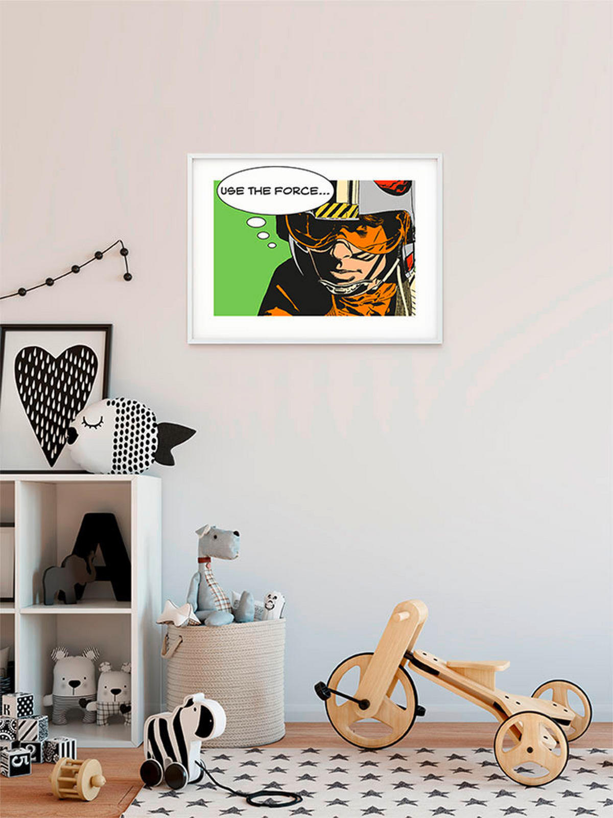 Komar Poster Star Wars Classic Comic Quote Luke Star Wars B/L: ca. 50x40 cm Star Wars Classic Comic Quote Luke - (50,00/40,00cm) - Komar