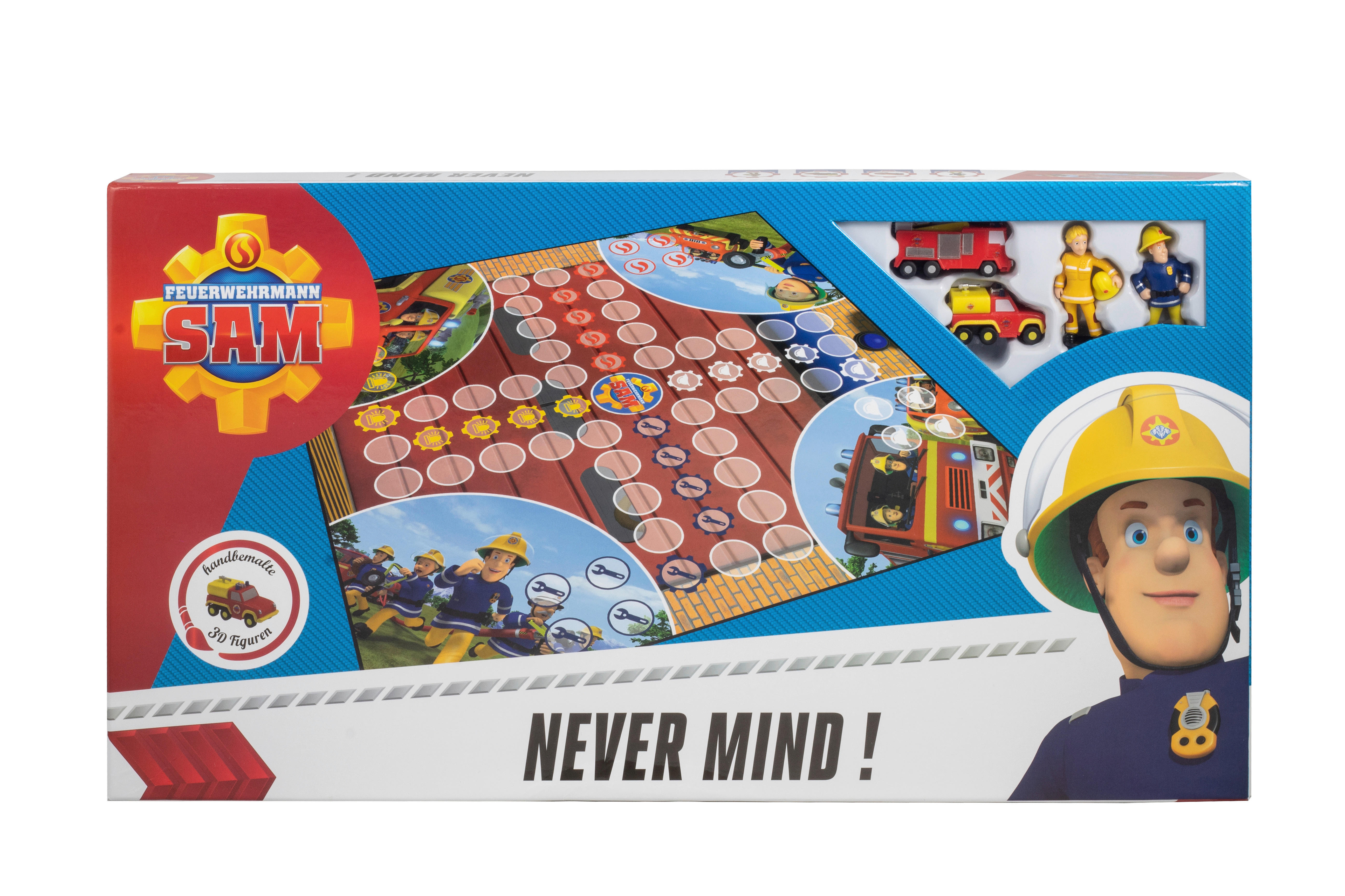 Feuerwehrmann Sam Brettspiel Never Mind! bunt