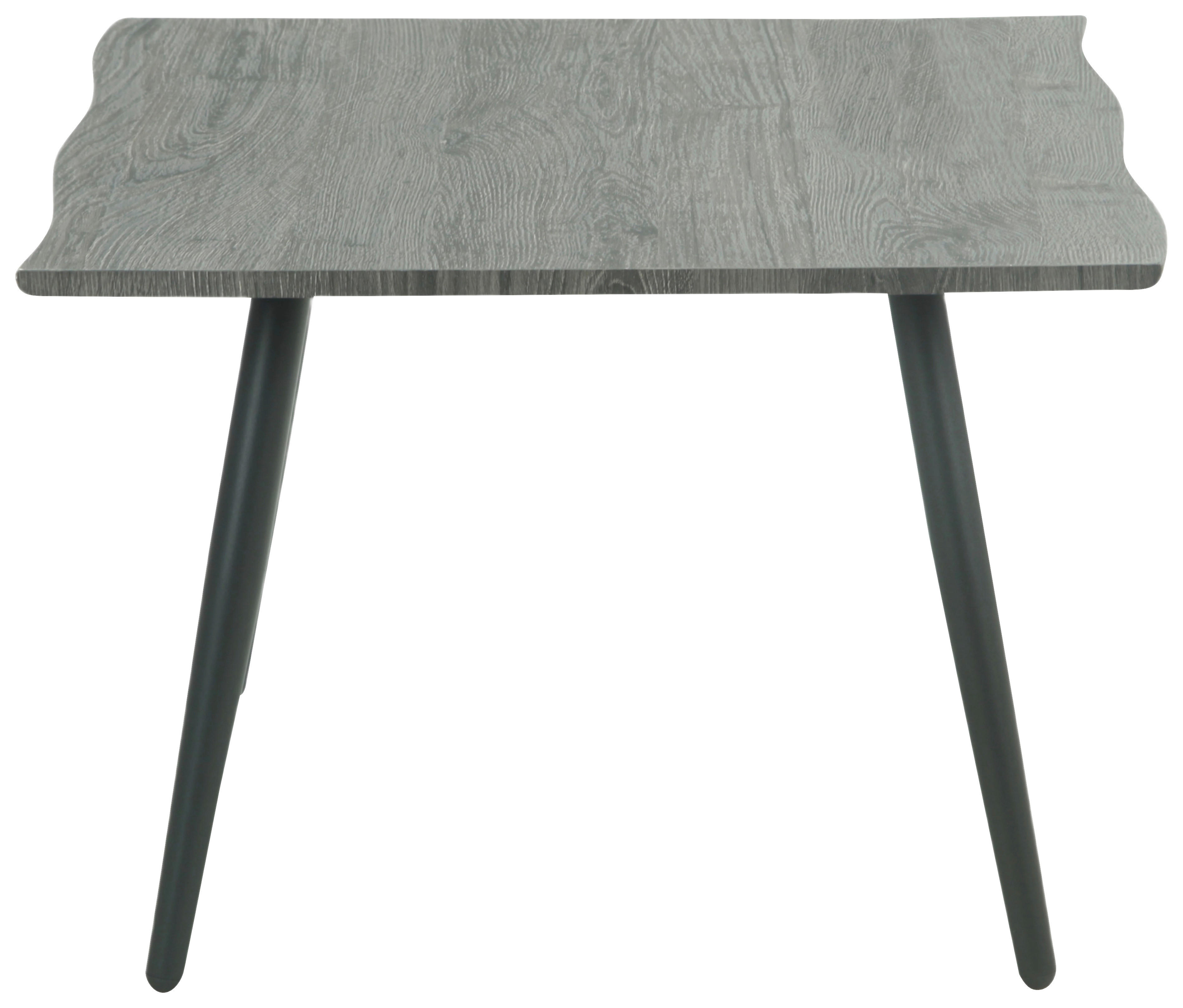 Couchtisch Zürich grau B/H/T: ca. 60x42x60 cm Zürich - grau (60,00/42,00/60,00cm) - Hela