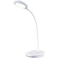 POCOline Schreibtischleuchte Matteo weiß Kunststoff H: ca. 44 cm Matteo - weiß (44,00cm) - POCOline