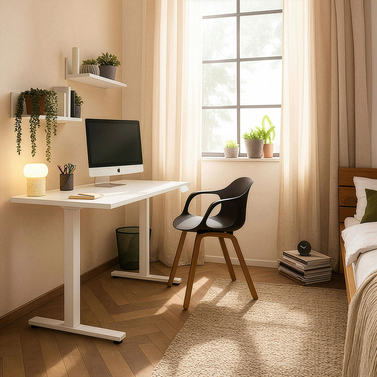 Schreibtisch Torge weiß B/H/T: ca. 138x72,7x60 cm Torge - weiß (138,00/72,70/60,00cm) - Schildmeyer