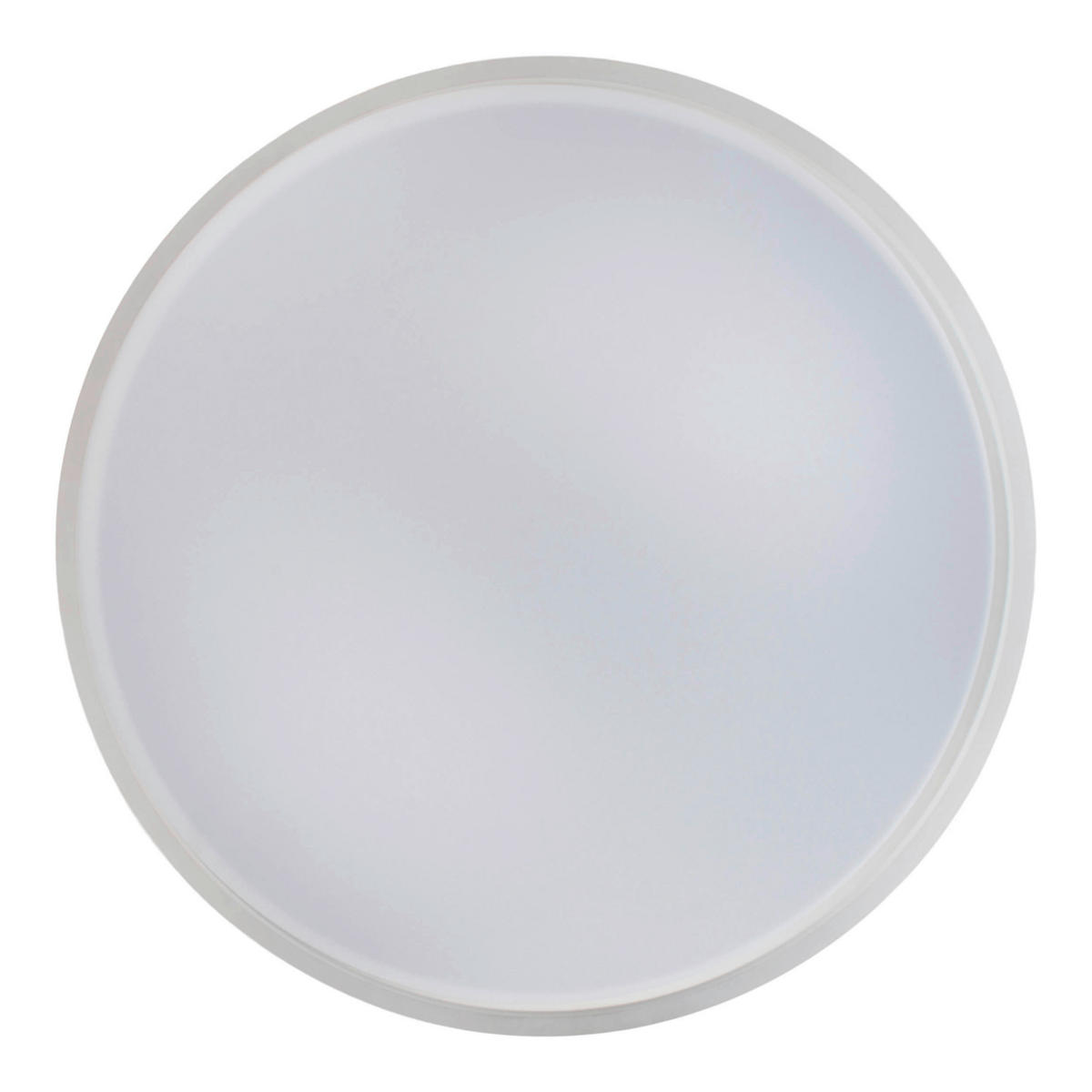 Näve Leuchten LED-Deckenleuchte weiß Kunststoff Metall B/H/T/D: ca. 50x9x50x50 cm LOLA - weiß (50,00/9,00/50,00cm) - Näve Leuchten