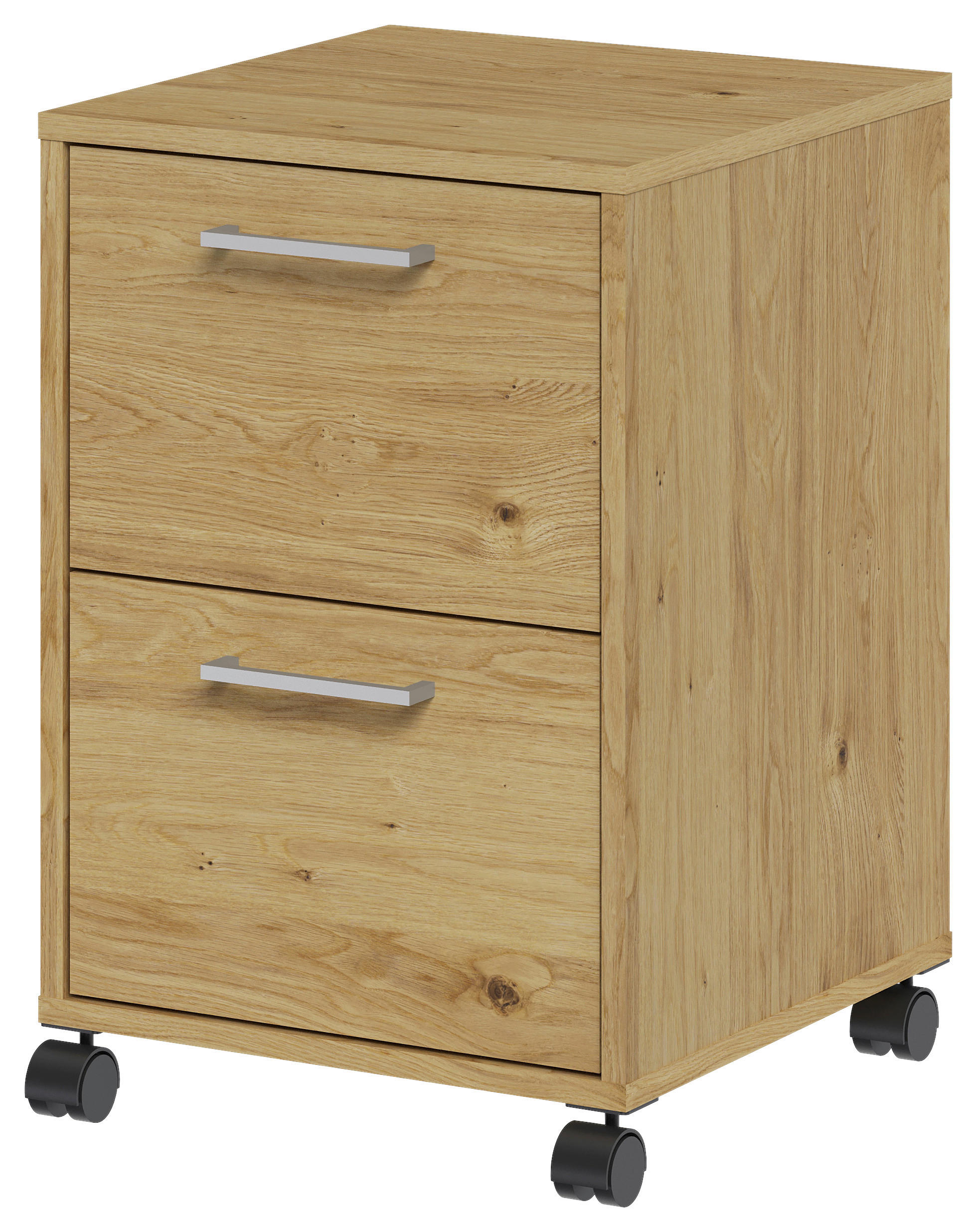 Rollcontainer  Eiche Artisan Nachbildung B/H/T: ca. 38x57x39 cm Princeton_Rollcontainer 377-114 - Eiche (38,00/57,00/39,00cm)