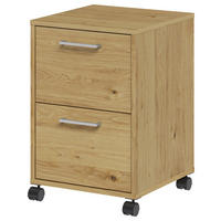 Rollcontainer  Eiche Artisan Nachbildung B/H/T: ca. 38x57x39 cm Princeton_Rollcontainer 377-114 - Eiche (38,00/57,00/39,00cm)
