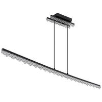 GLOBO Deckenventilator Deckenleuchte-Hilton - schwarz (14,00/9,00/122,00cm) - GLOBO