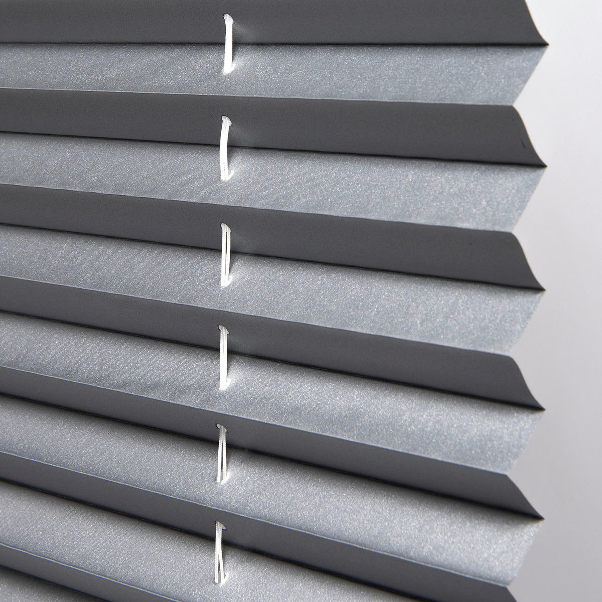 Thermo Spann-Plissee Verdunklungsqualität anthrazit B/L: ca. 50x130 cm Spannplissee_Thermo - anthrazit (50,00/130,00cm) - ACUS design collection