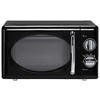 POCOline Mikrowelle 20MX30-L schwarz Metall B/H/T: ca. 45x26x35 cm ca. 20 l Mikrowelle_Rom - schwarz (45,00/26,00/35,00cm) - POCOline