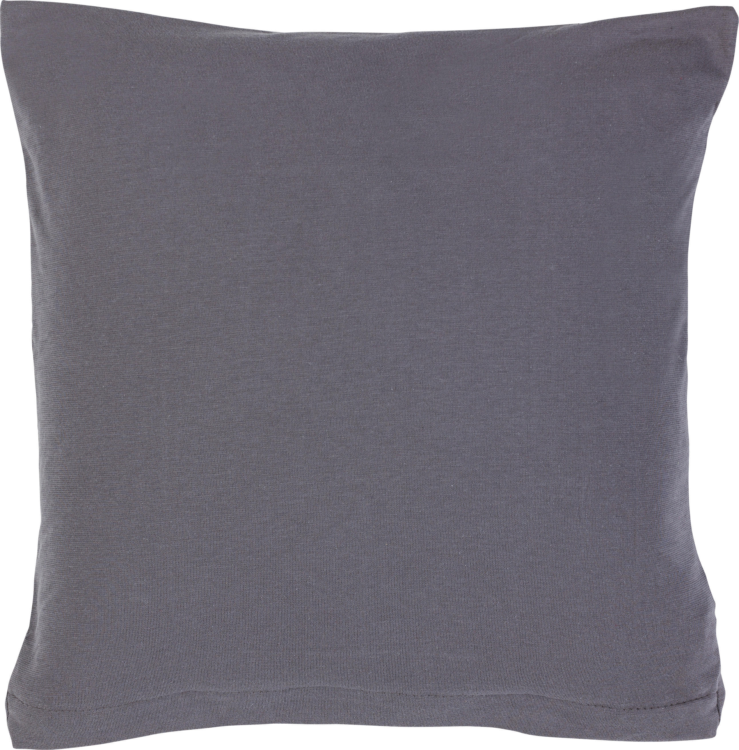 Kissenbezug Jersey Kissenbezug-Jersey 80x80cm anthra. - anthrazit (80,00/80,00cm) - Elegance