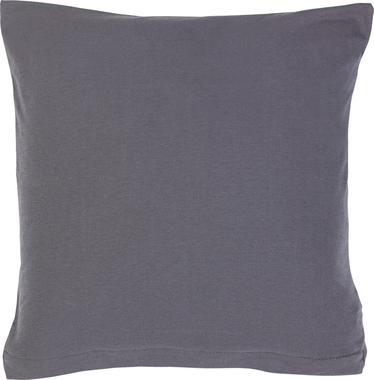 Kissenbezug Jersey Kissenbezug-Jersey 80x80cm anthra. - anthrazit (80,00/80,00cm) - Elegance