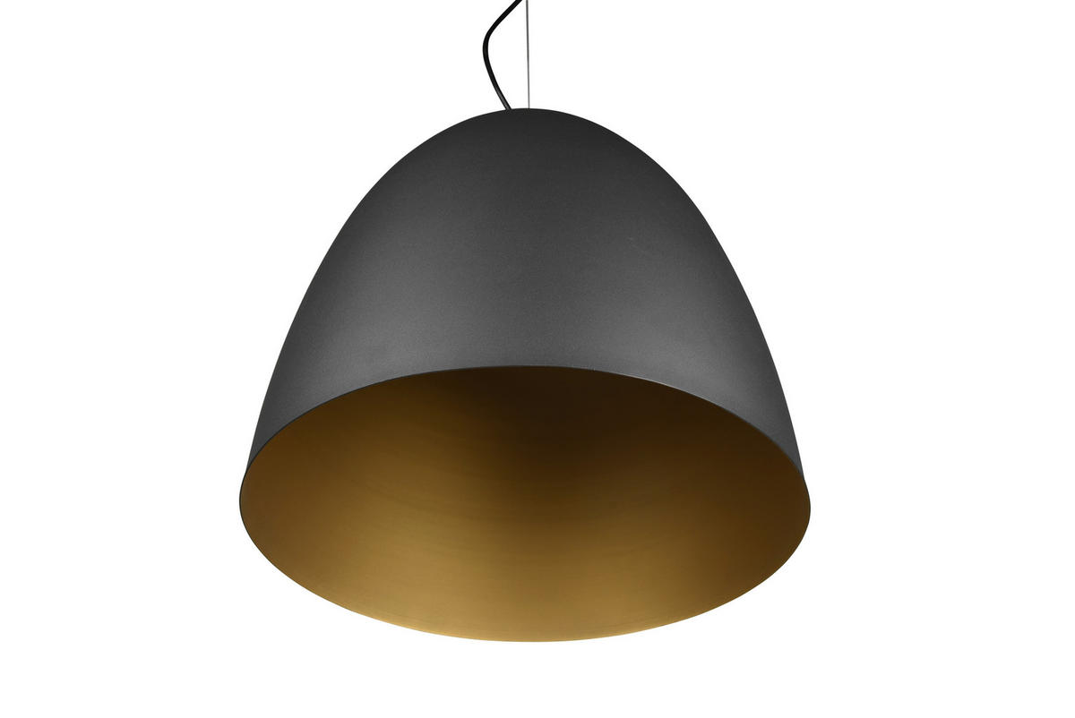 Reality Pendelleuchte TILDA R30661980 schwarz gold Metall H/D: ca. 150x40 cm E27 1 Brennstellen Tilda - gold/schwarz (40,00/150,00cm) - Reality