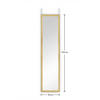 Türhängespiegel Bea gold Optik B/H/T: ca. 30x120x2 cm Bea - gold (30,00/120,00/2,00cm)