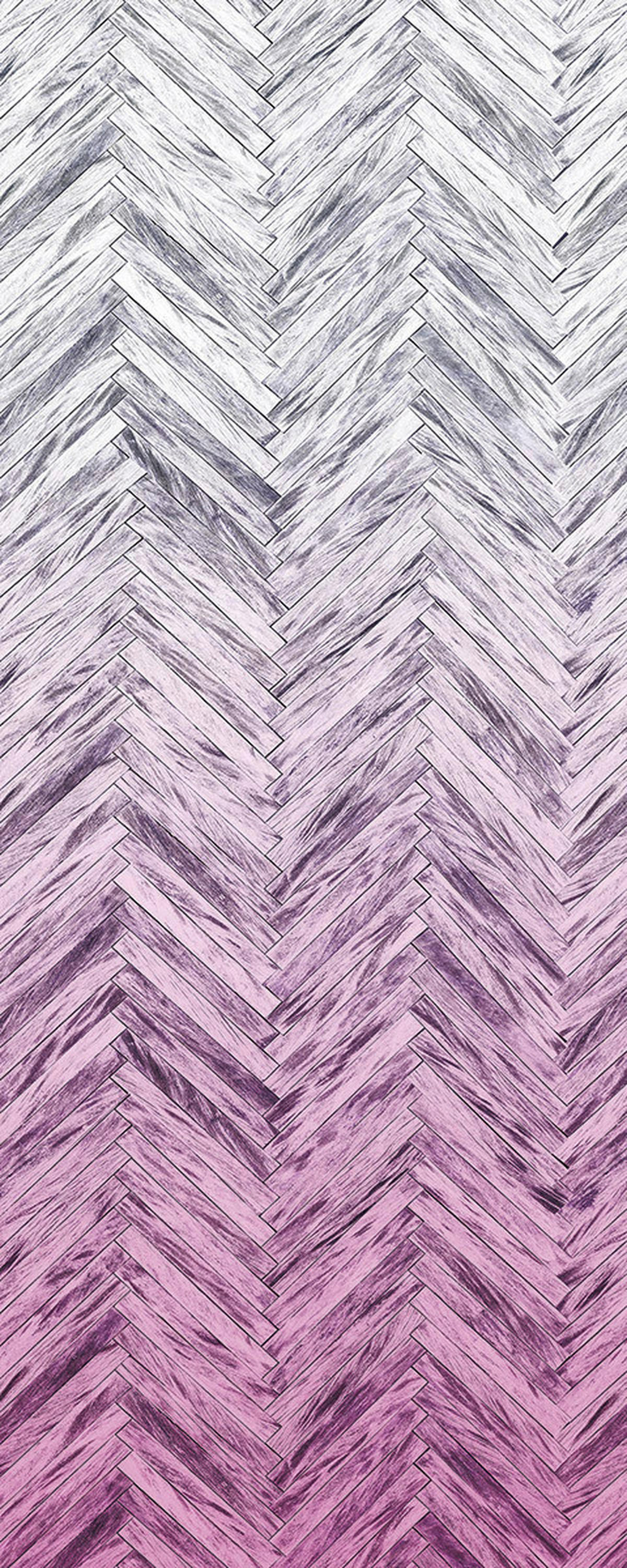Komar Fototapete Herringbone Pink Panel B/L: ca. 100x250 cm Herringbone Pink Panel - (100,00/250,00cm) - Komar