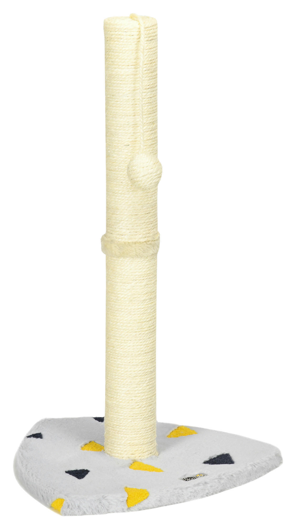 PawHut Kratzbaum hellgrau Spanplatte B/H/L: ca. 35x62x35 cm Kratzbaum - hellgrau (35,00/35,00/62,00cm) - PawHut