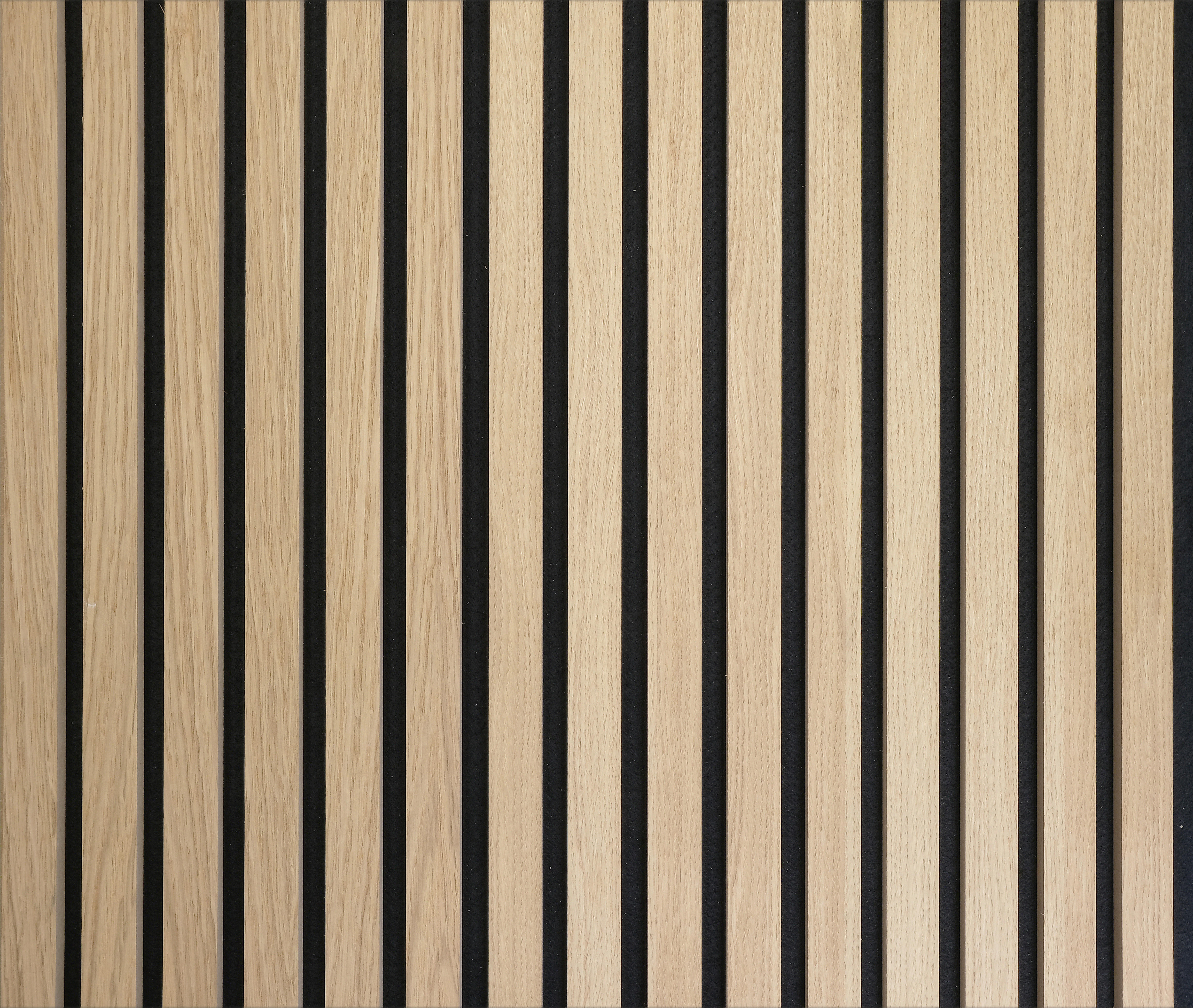 Wand-und Akustikpaneel Eiche natur L/B/H: ca. 240x56,1x1,9 cm pro Stück Akustikpaneel 240x56 Eiche natur - Eiche natur (240,00/56,10/1,90cm)