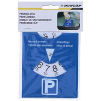 Dunlop Parkscheibe B/H: ca. 11x15 cm Parkscheibe - blau (11,00/15,00cm) - Dunlop